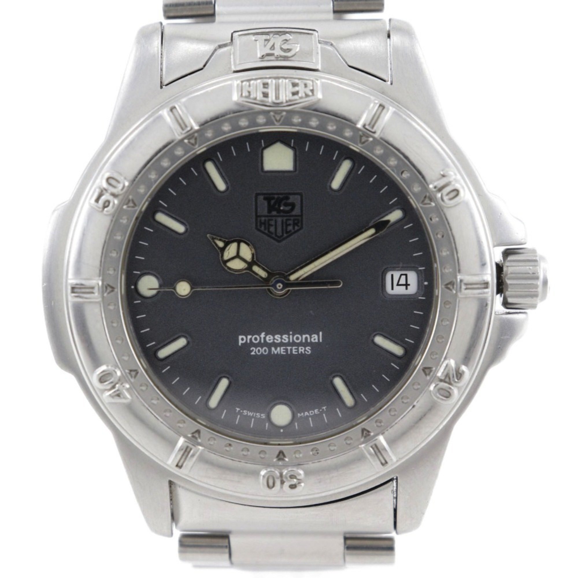 Tag Heuer Tag Heuer Professional Watch 200m 4000 Series 999206k Stainless St
